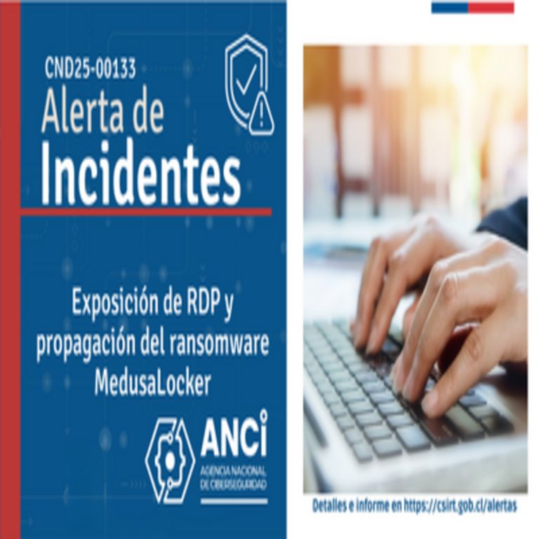 Alerta sobre la vulnerabilidad de RDP y la expansión del ransomware MedusaLocker
