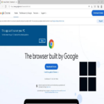 El instalador de Chrome falla con el mensaje “Esta aplicación no puede ejecutarse en tu PC” en Windows 10 y 11.