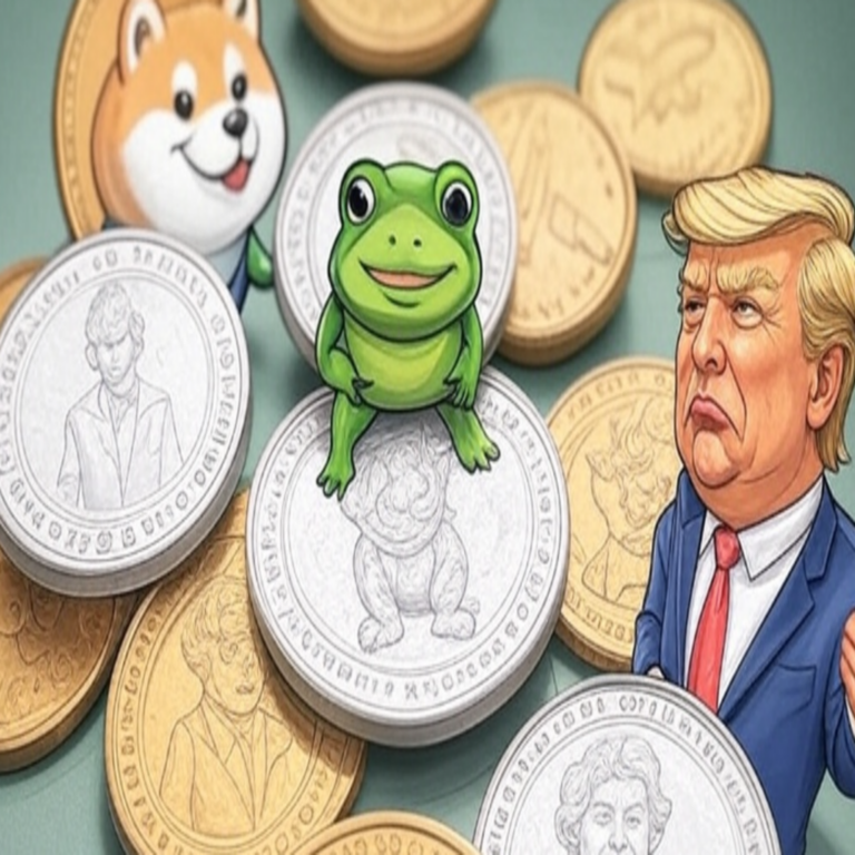 Dos criptomonedas inspiradas en memes encabezan las ganancias semanales con su resurgencia.