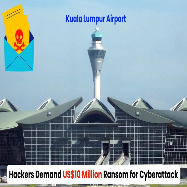 “Aeropuerto de Kuala Lumpur víctima de ciberataque: hackers exigen rescate de 10 millones de dólares”
