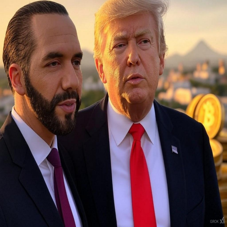 Estudio revela que Trump desplaza a Bukele como el líder global con mayor respaldo hacia Bitcoin