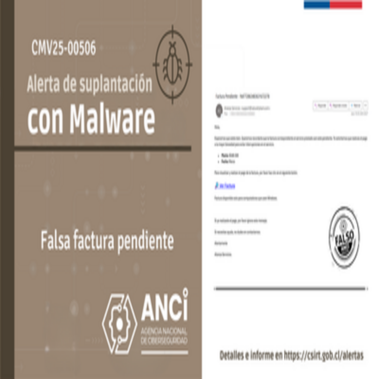 Facturación fraudulenta mediante malware y suplantación de identidad