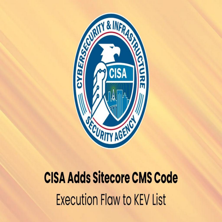 CISA incluye vulnerabilidad de ejecución de código en Sitecore CMS en su listado de fallos explotados conocidos.
