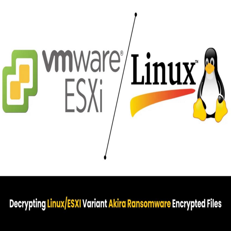 Análisis y recuperación de archivos infectados por el ransomware Linux/ESXi Akira

—