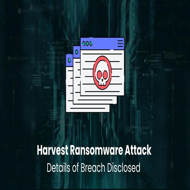 Detalles del ciberataque con ransomware Harvest revelados en informe de filtración de datos