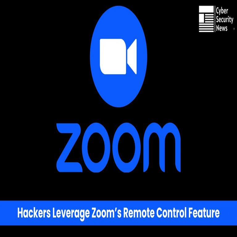 Ciberdelincuentes explotan función de control remoto de Zoom para acceder a sistemas de usuarios.