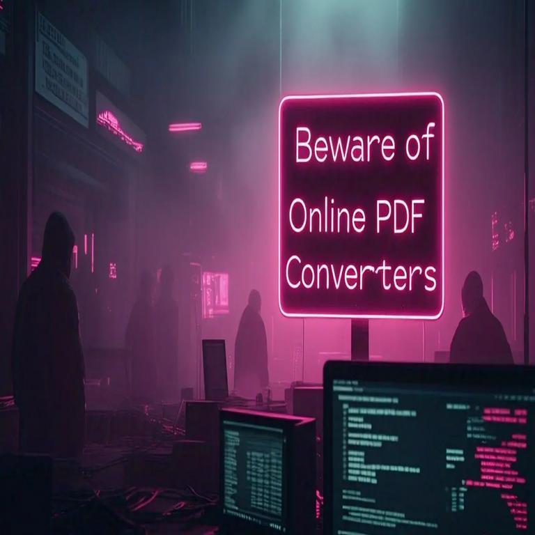 “Cuidado con los conversores de PDF en línea que engañan a los usuarios para instalar malware robacontraseñas”