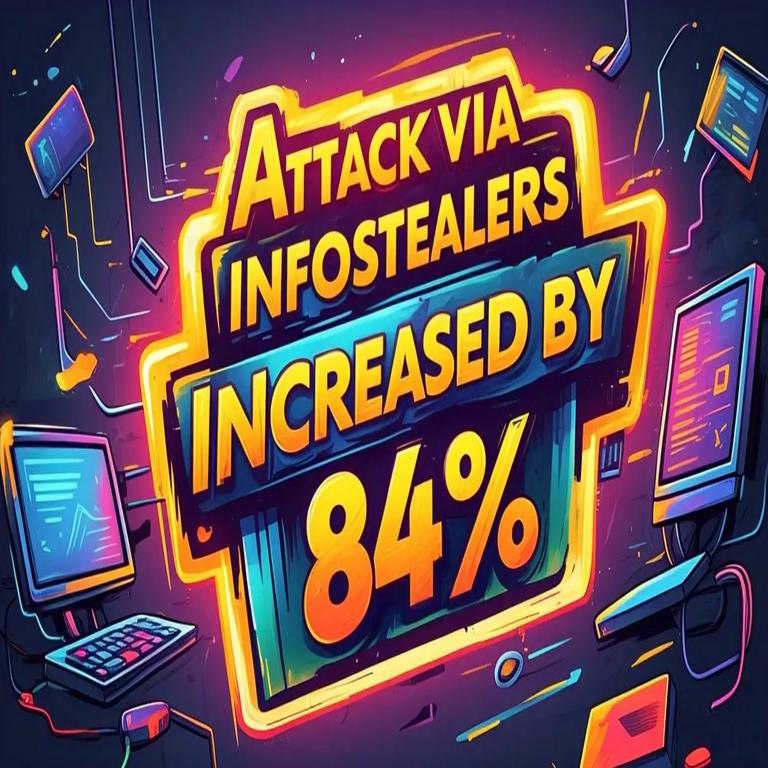 Los ataques mediante infostealers aumentaron un 84% semanal a través de correos de phishing.