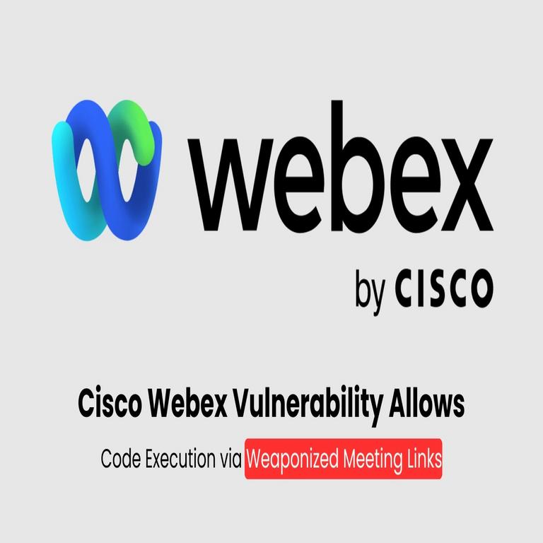 Vulnerabilidad en Cisco Webex permite ejecución de código mediante enlaces de reunión maliciosos