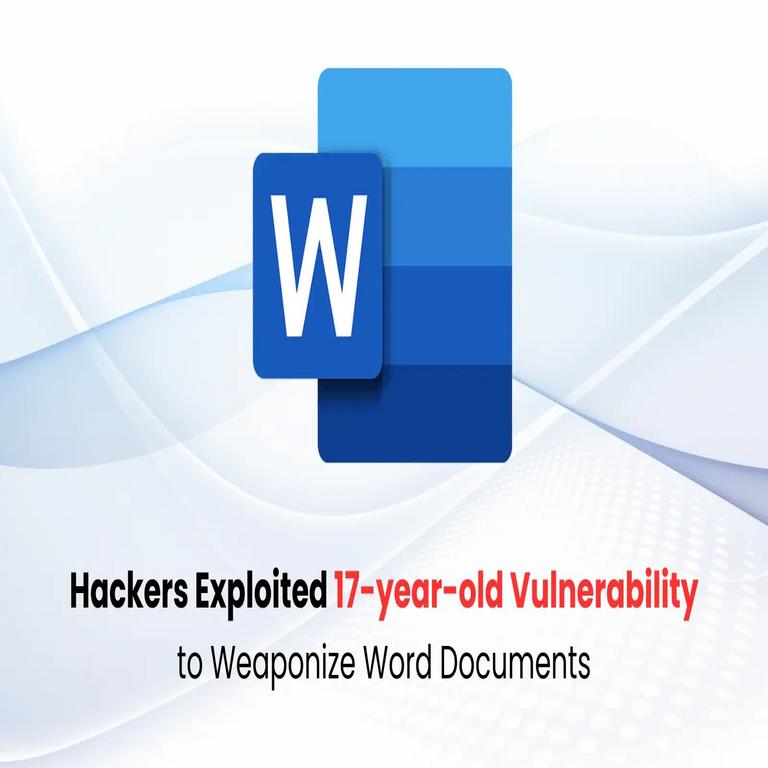 Ciberdelincuentes aprovecharon una vulnerabilidad de 17 años para convertir documentos Word en armas digitales.