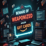 Alerta: Tarjetas de regalo de Amazon manipuladas que roban credenciales de Microsoft