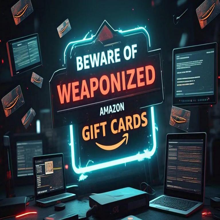 Alerta: Tarjetas de regalo de Amazon manipuladas que roban credenciales de Microsoft