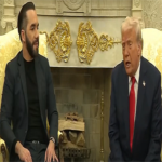“Trump le dice a Bukele: ‘Lograste la libertad de millones y nosotros aspiramos a igualarlo'”