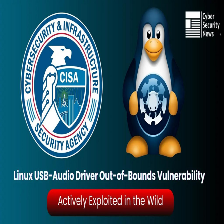 CISA alerta sobre vulnerabilidad de desbordamiento en controladores USB-Audio de Linux explotada activamente.