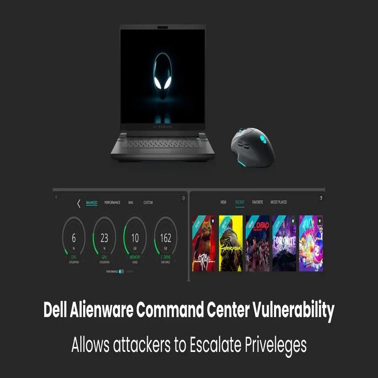 Vulnerabilidad en el Dell Alienware Command Center permite a atacantes elevar privilegios