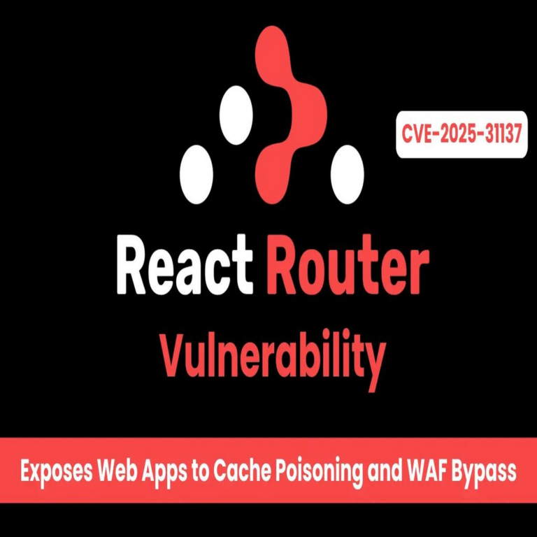 Vulnerabilidad en React Router pone en riesgo aplicaciones web ante ataques de envenenamiento de caché y evasión de WAF