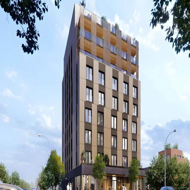 El rascacielos de madera de nueve pisos que transforma la edificación: una solución más rápida y económica para construir