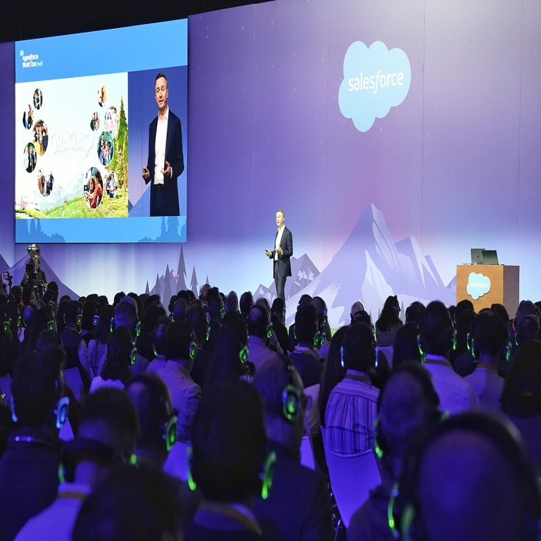 Salesforce demuestra la capacidad de su plataforma Agentforce en un entorno técnico profesional.