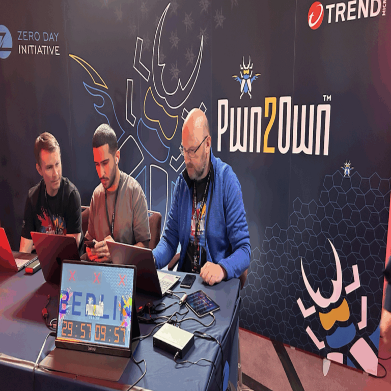 Hackers obtienen 260.000 dólares durante el primer día del Pwn2Own Berlín 2025.