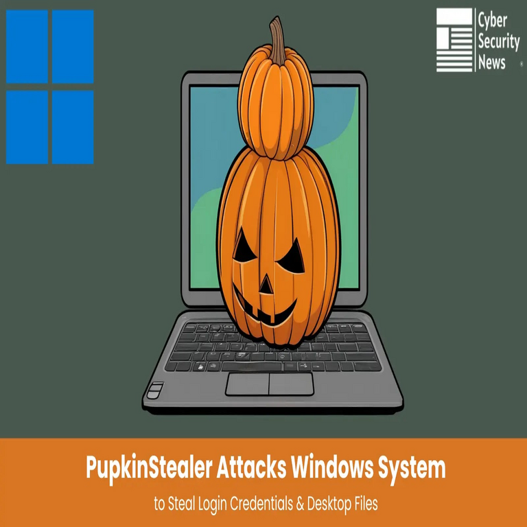 PupkinStealer ataca sistemas Windows para robar credenciales de acceso y archivos del escritorio.