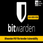 Vulnerabilidad en el manejador de archivos PDF de Bitwarden permite a atacantes subir archivos PDF maliciosos.