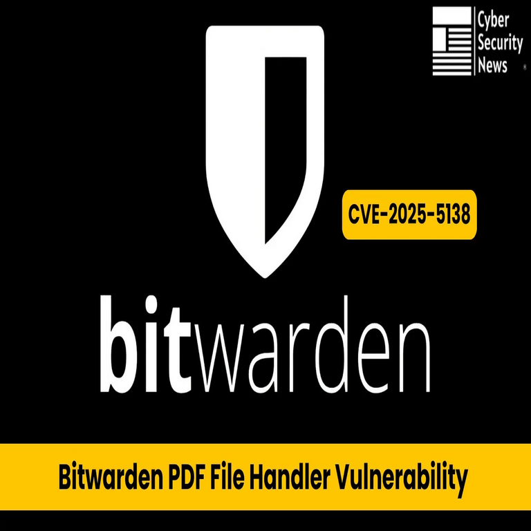 Vulnerabilidad en el manejador de archivos PDF de Bitwarden permite a atacantes subir archivos PDF maliciosos.