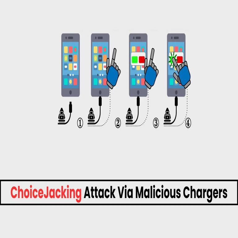 El ataque ChoiceJacking permite a hackers comprometer dispositivos Android e iOS mediante cargadores maliciosos.