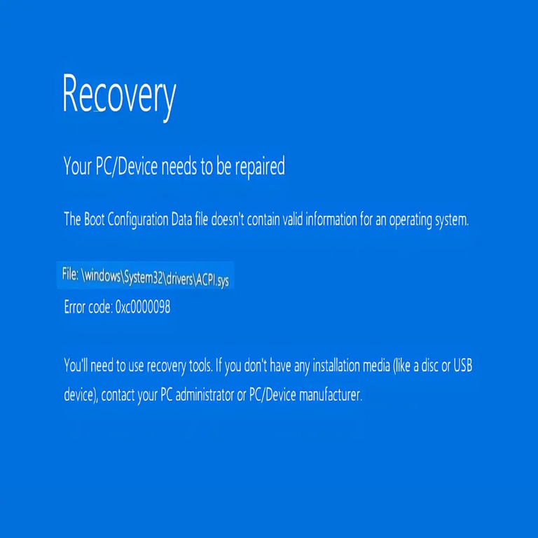 Actualización de seguridad de Windows 11 para las versiones 22H2 y 23H2 podría generar error de recuperación.