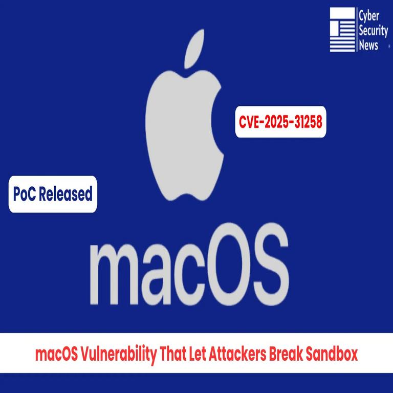 Se publica un exploit de concepto para la vulnerabilidad CVE-2025-31258 en macOS que evade la seguridad del sandbox.