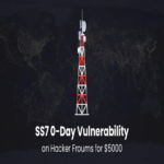 Ciberdelincuentes ofrecen vulnerabilidad día cero en SS7 por 5000 dólares en foros clandestinos.
