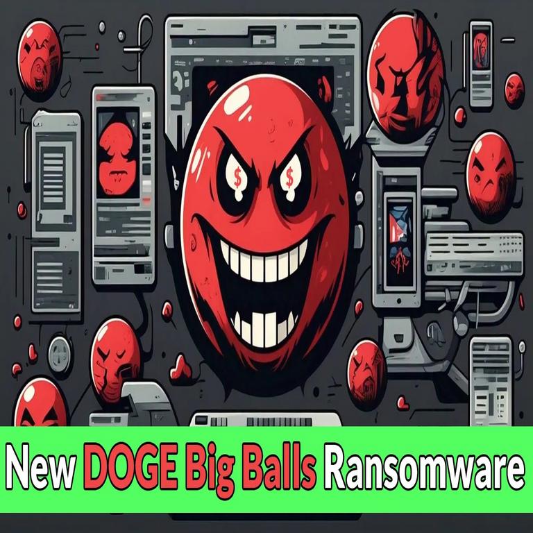 Nuevo ransomware “DOGE Big Balls” emplea herramientas de código abierto y scripts personalizados para infectar equipos.