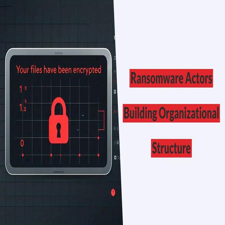 Informe alerta sobre grupos de ransomware que desarrollan estructuras organizativas para ataques más sofisticados.