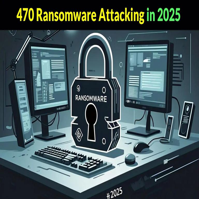 En 2025, 470 ataques de ransomware: Qilin lidera, seguido por Silent y Crypto24