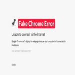 Ciberdelincuentes emplean páginas de error falsas en Chrome para infectar usuarios de Windows con scripts maliciosos