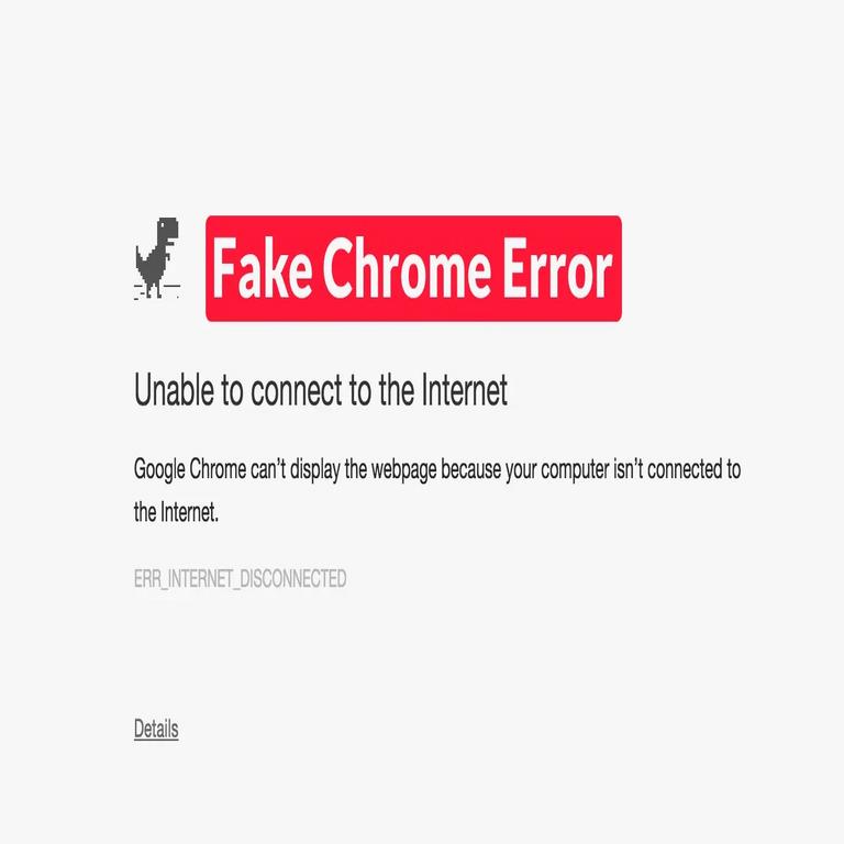 Ciberdelincuentes emplean páginas de error falsas en Chrome para infectar usuarios de Windows con scripts maliciosos