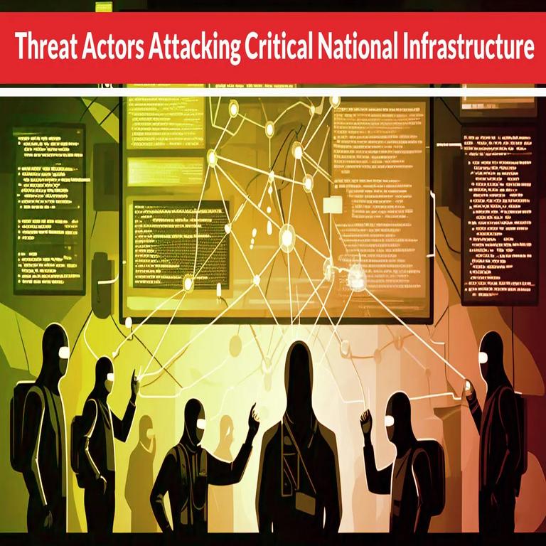 Grupos maliciosos atacan infraestructura nacional crítica con malware y redes nuevas