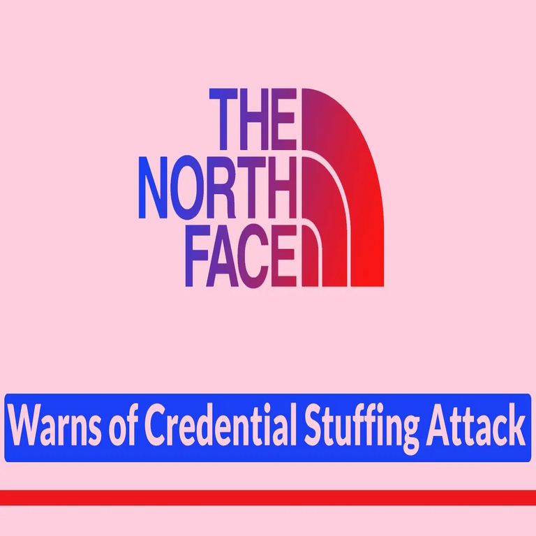 La marca de moda North Face alerta sobre un ataque de relleno de credenciales.