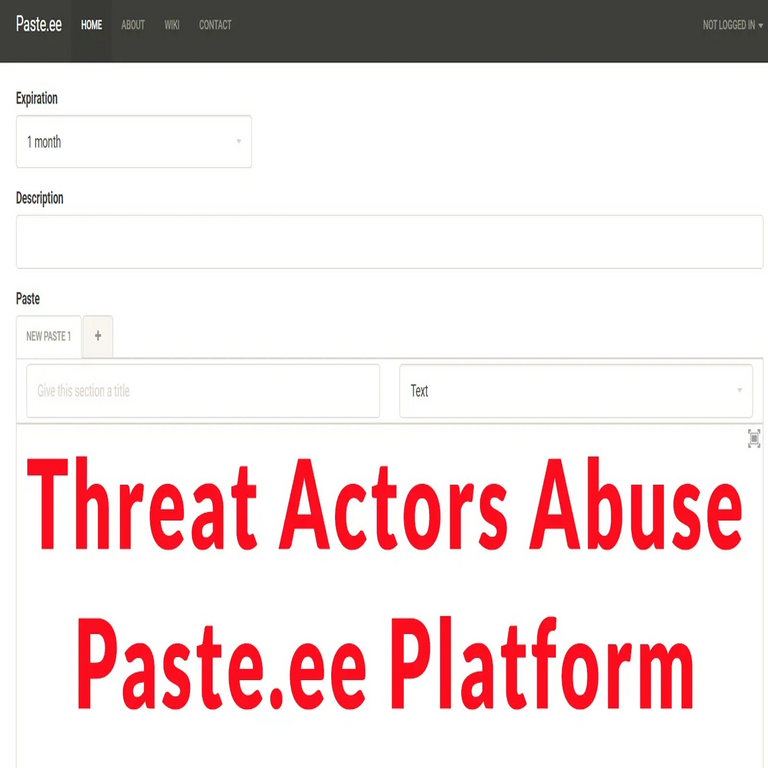 Actores de amenaza explotan la plataforma Paste.ee para distribuir XWorm y AsyncRAT.