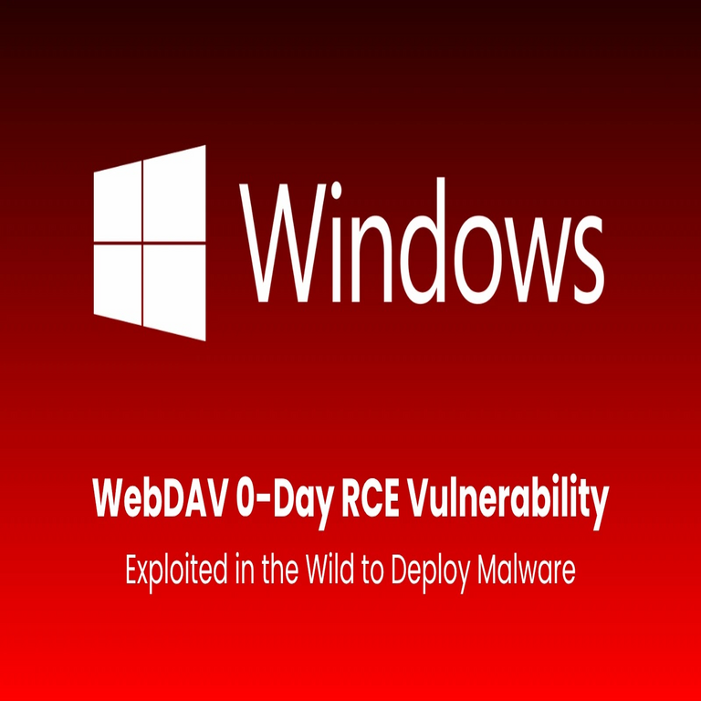 Los atacantes APT explotaron una vulnerabilidad de ejecución remota de código (RCE) de día cero en WebDAV en entornos reales para desplegar malware.