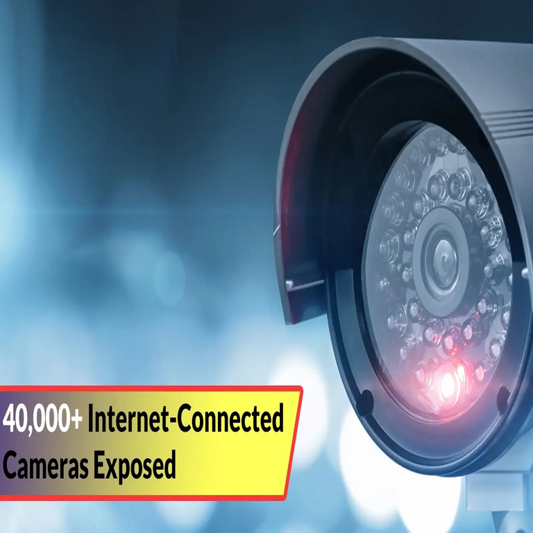 Más de 40,000 cámaras conectadas a internet expuestas transmitiendo en vivo públicamente.