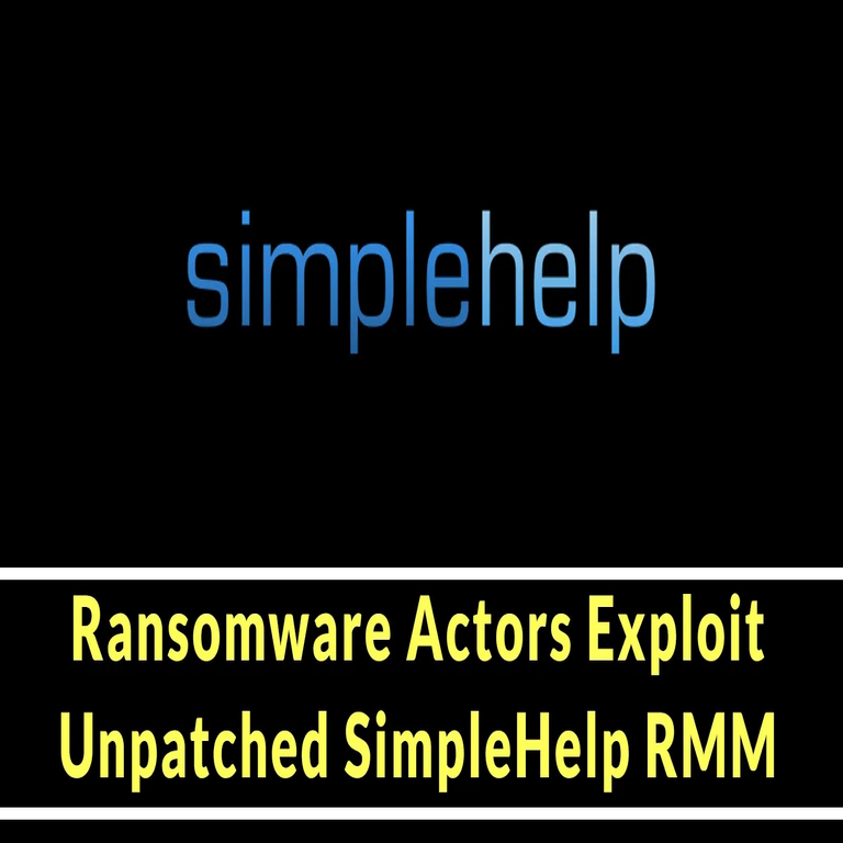 Actores de ransomware aprovechan vulnerabilidad sin parche en SimpleHelp RMM para comprometer proveedor de software de facturación.
