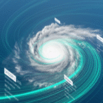 Google presenta Weather Lab, una herramienta con inteligencia artificial para la predicción de ciclones tropicales.