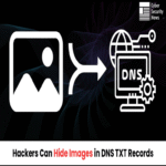 Los hackers pueden ocultar imágenes en datos de texto e incrustarlas directamente en registros DNS TXT.