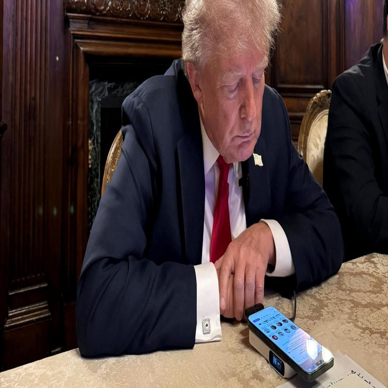 Trump podría introducir su propio dispositivo móvil al registrar su apellido como marca para teléfonos y servicios de telecomunicaciones.