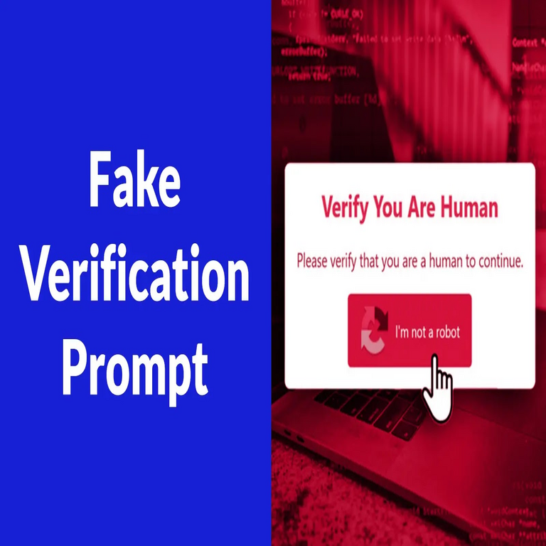 Los hackers distribuyen AsyncRAT sin archivos mediante la técnica Clickfix utilizando un falso mensaje de verificación.