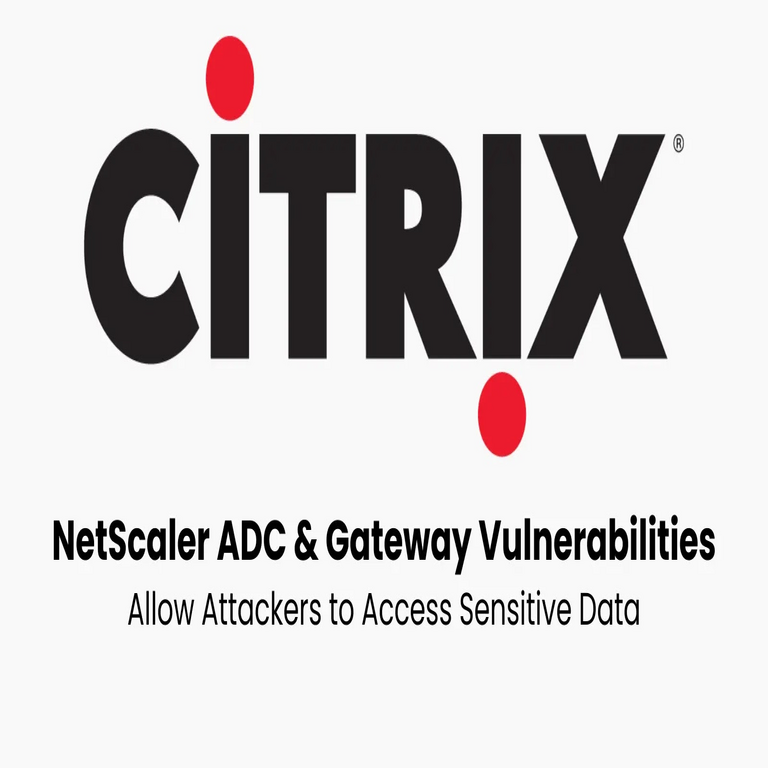 Vulnerabilidades en Citrix NetScaler ADC y Gateway permiten a atacantes acceder a datos sensibles.