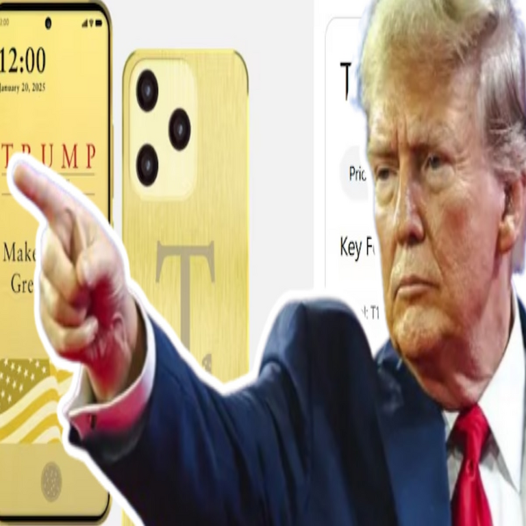 Precio y especificaciones técnicas del T1 Phone, el dispositivo móvil asociado a Donald Trump.