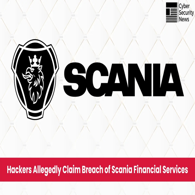 Presuntos hackers afirman haber vulnerado los servicios financieros de Scania, robando datos sensibles.