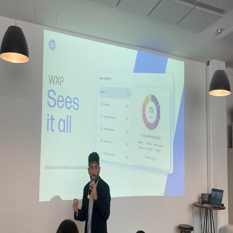 HP presenta WXP para revolucionar la experiencia del usuario.