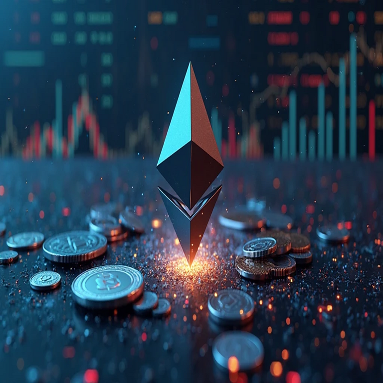 El comercio de Ethereum supera al de Bitcoin por primera vez en 2025.